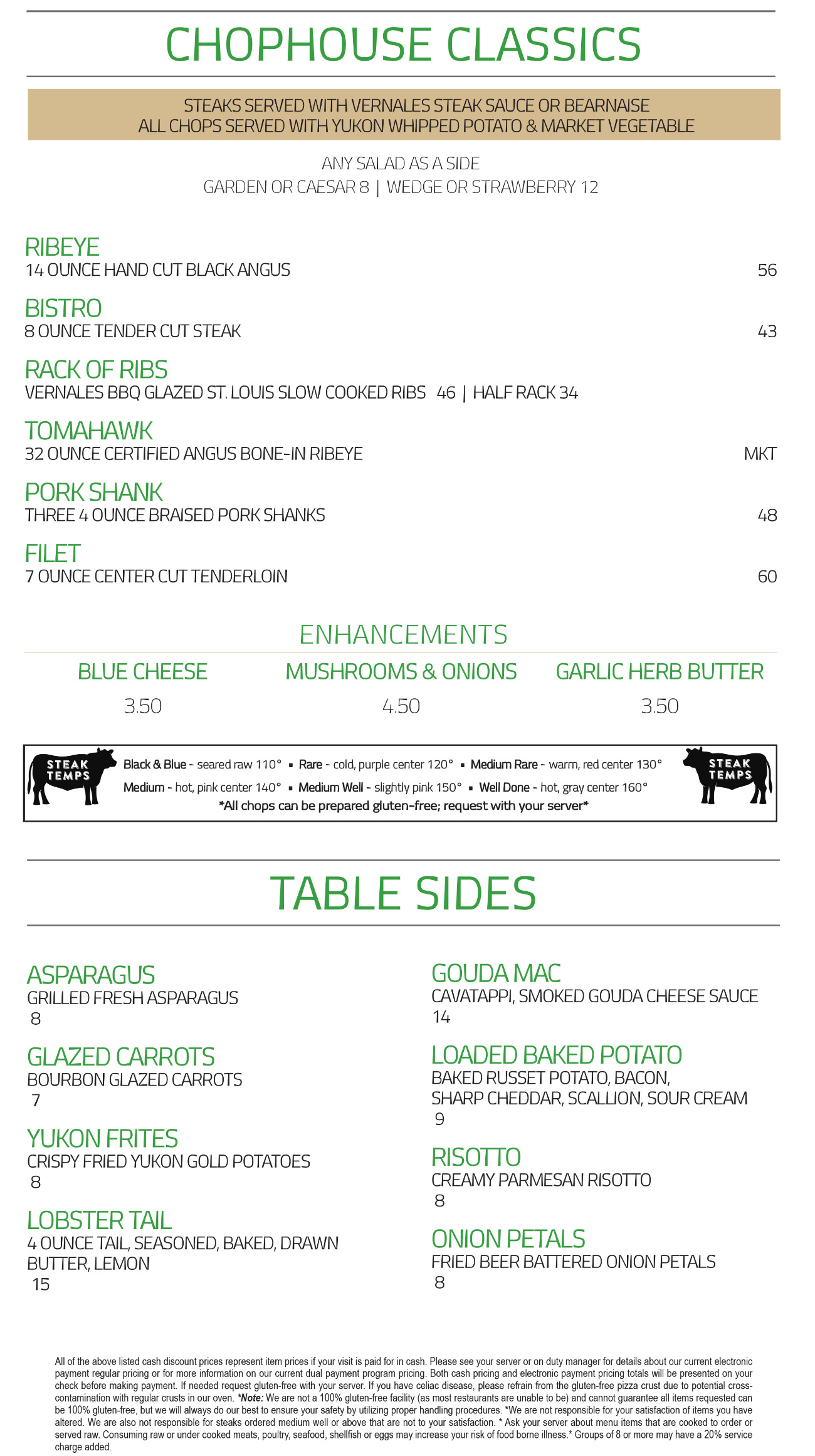 Chophouse Classics